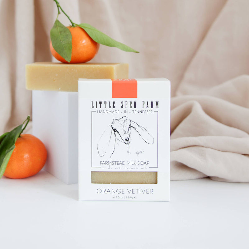 Orange Vetiver Bar Soap