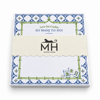 Acrylic Holder & Notepad - Mahj