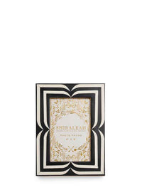 ROMA 4" x 6" GRAPHIC PICTURE FRAME,BLACK