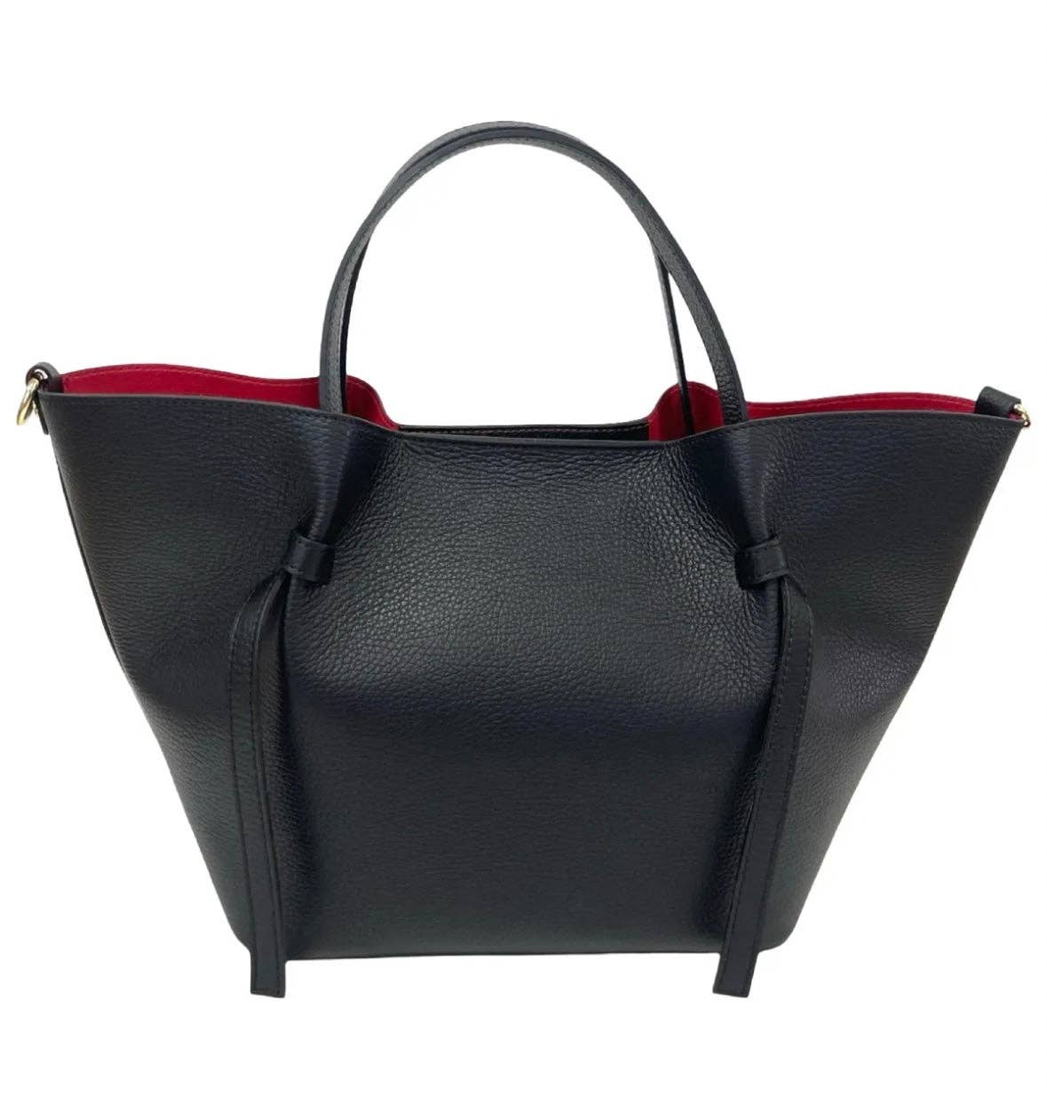 Italian Leather Hamptons Tote