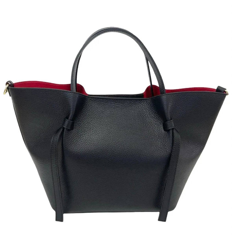 Italian Leather Hamptons Tote