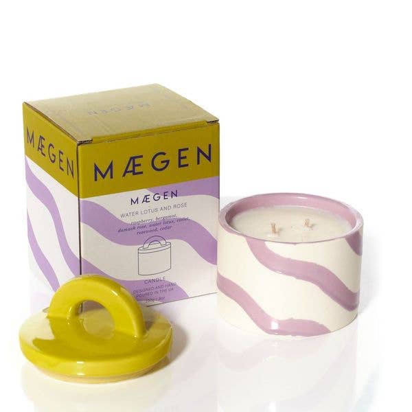 Pablo Pots Candle - Water Lotus & Rose