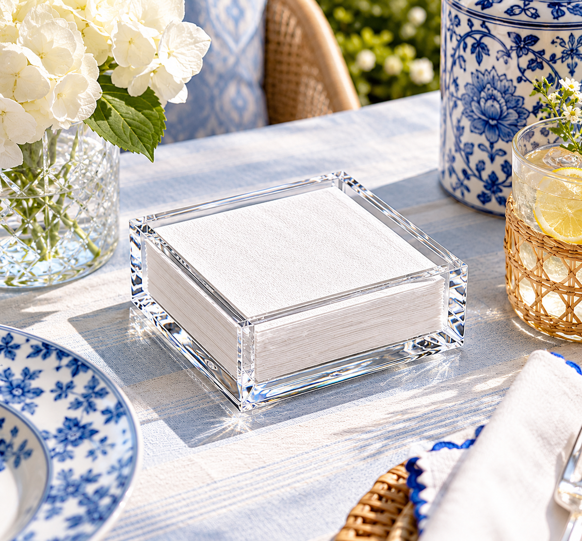 Acrylic Cocktail Napkin Holder