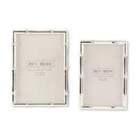 Silver Bamboo Design Frame