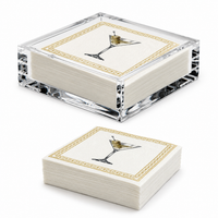 Acrylic Cocktail Napkin Holder