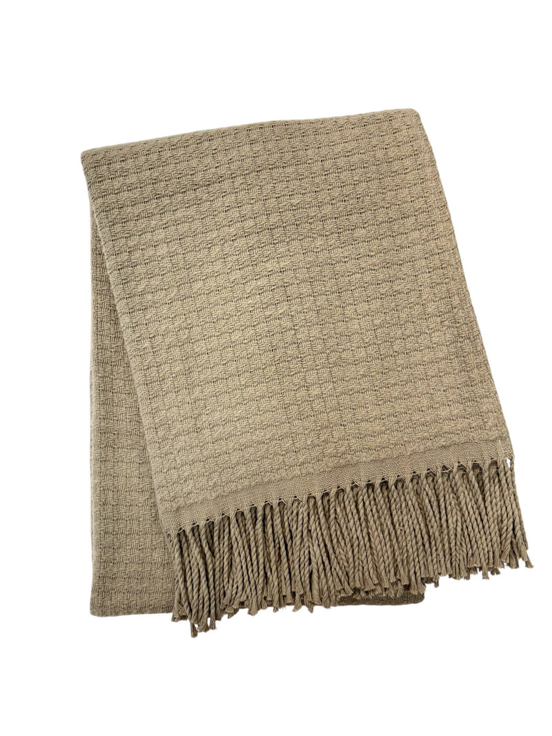 Basket Weave Throw
