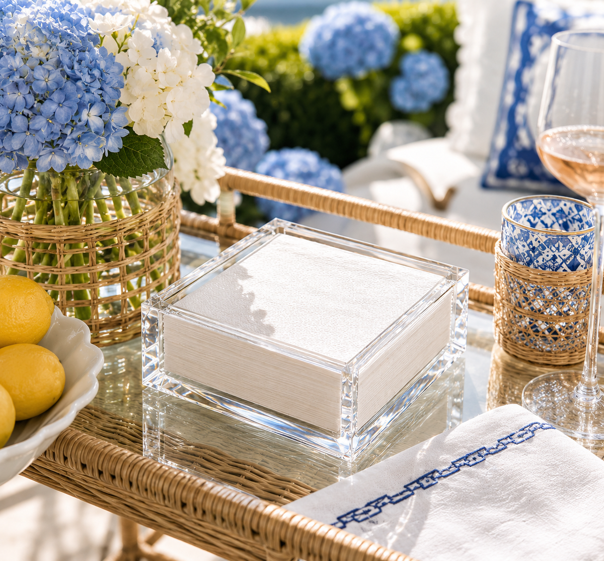 Acrylic Cocktail Napkin Holder