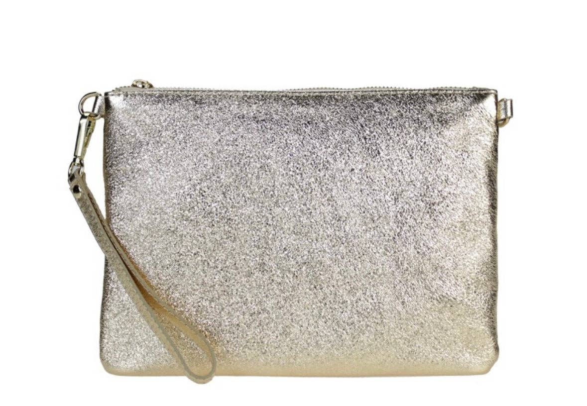 Italian Leather Crossbody Pouch