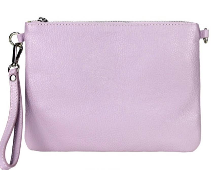 Italian Leather Crossbody Pouch