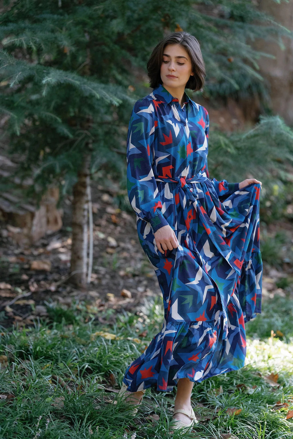 Dakota Maxi Dress - Cobalt