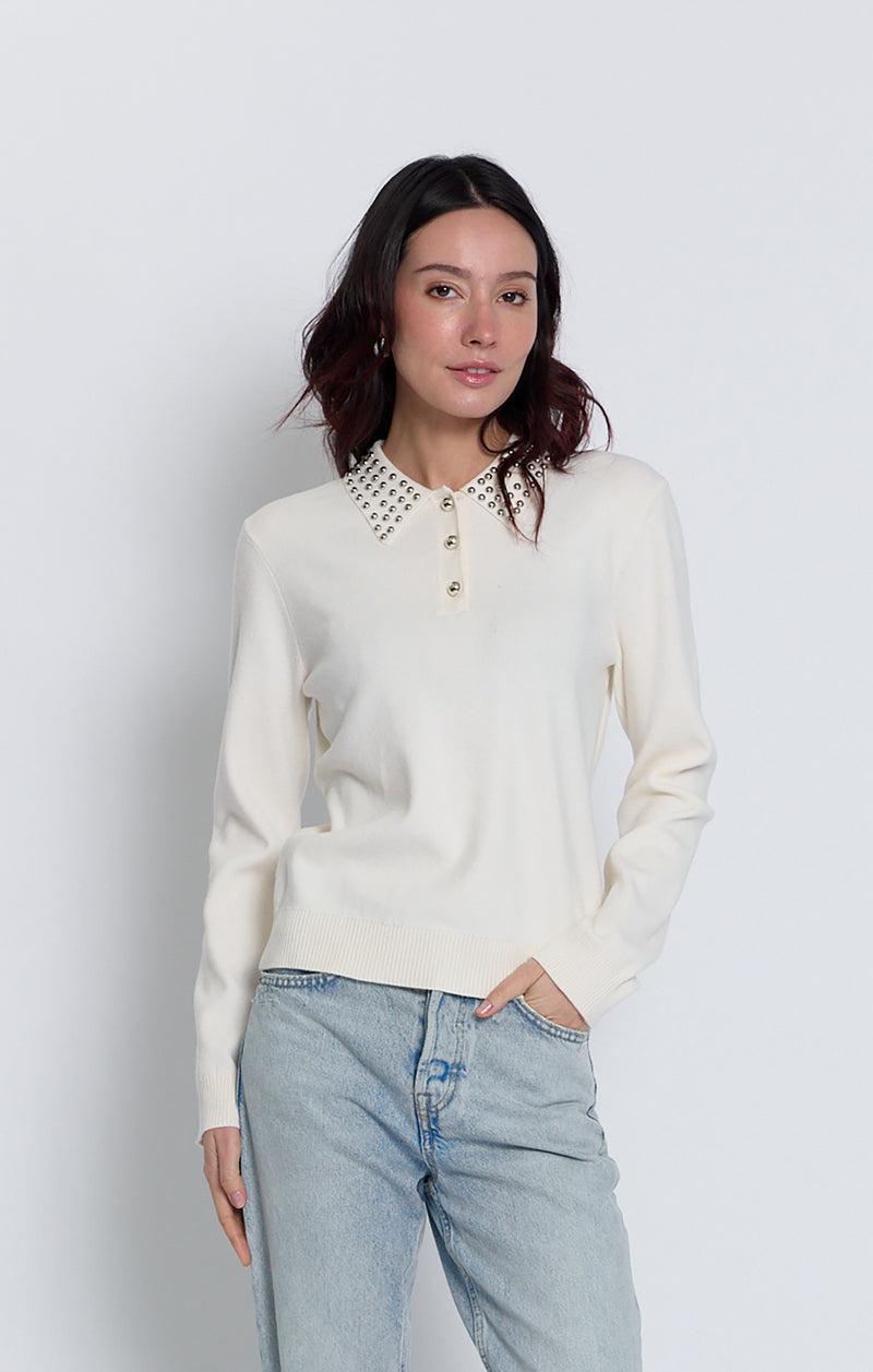 FELIX STUDDED POLO