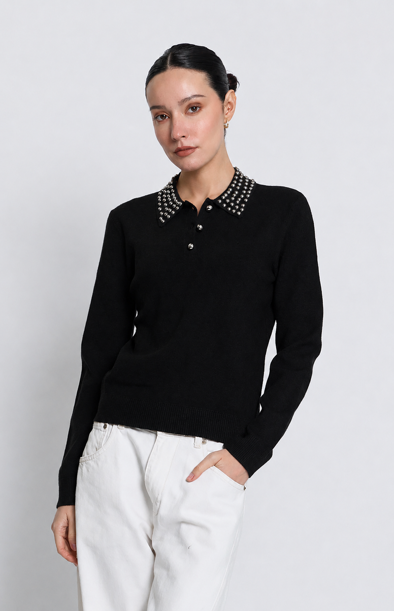 FELIX STUDDED POLO