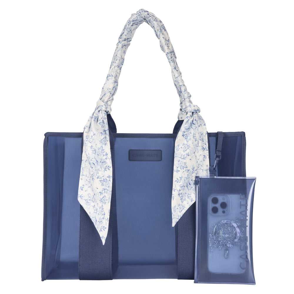 Case-Mate Jelly Tote w/ Phone Pouch - Something Navy Twilly Scarf