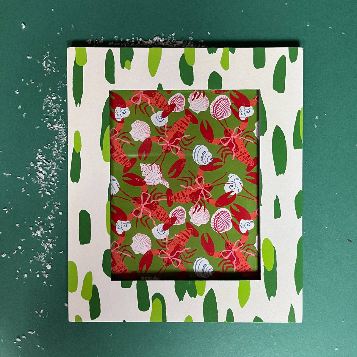 Brushstroke 5x7 Frame - Green