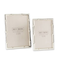 Silver Bamboo Design Frame