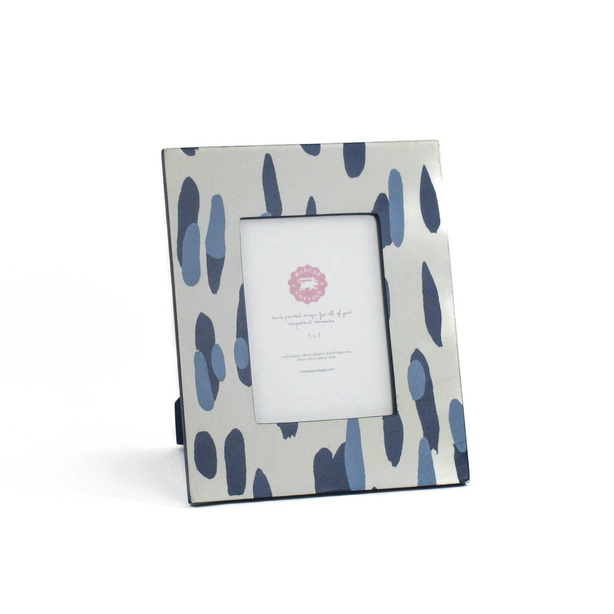 Brushstroke 5x7 Frame - Blue