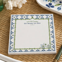 Acrylic Holder & Notepad - Mahj