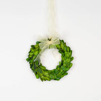 Preserved Boxwood Wreath - 6 Inch