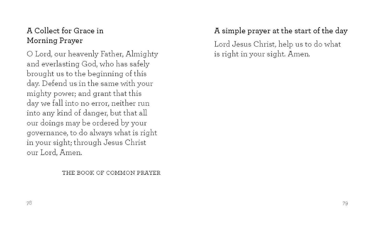 The Little Book of Prayer