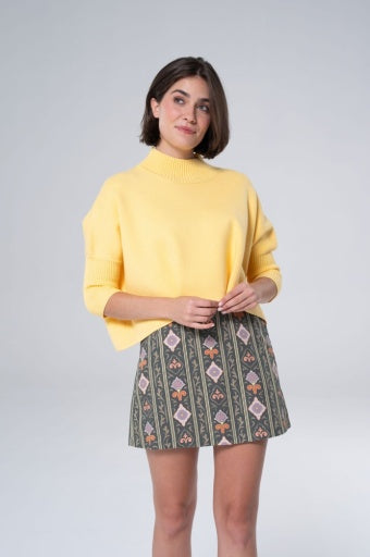 SADIE SWEATER - YELLOW
